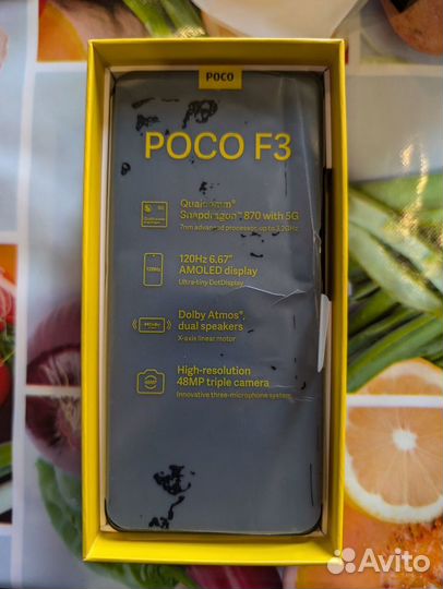 Xiaomi POCO F3, 6/128 ГБ