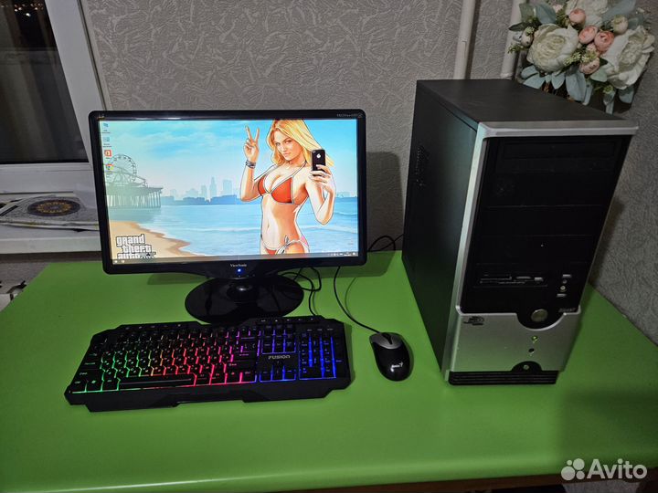 Мощный Игровой Компьютер в Сборе