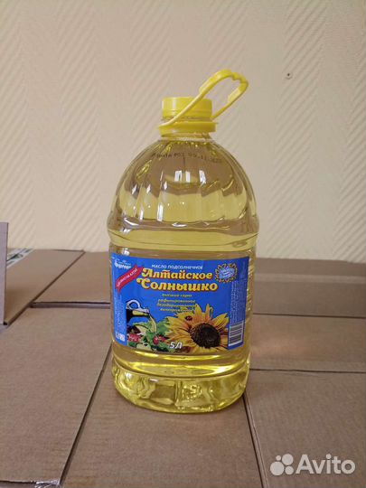 Масло подсолнечное рафинированное высший сорт