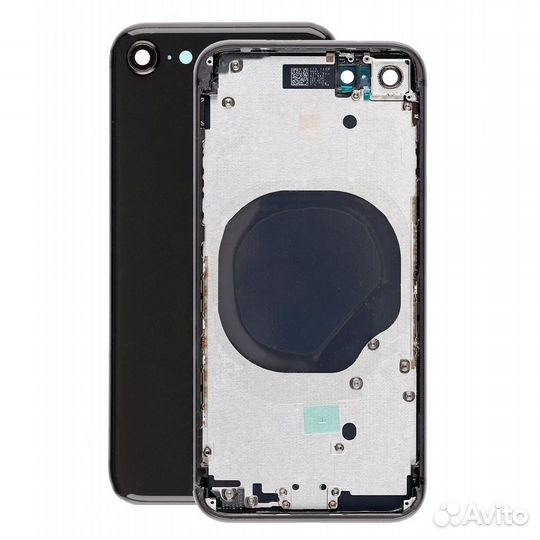 Корпус для iPhone SE 2020 черный (space gray)