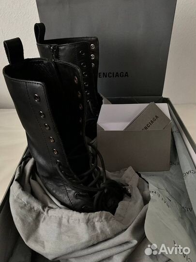 Balenciaga bulldozer boots