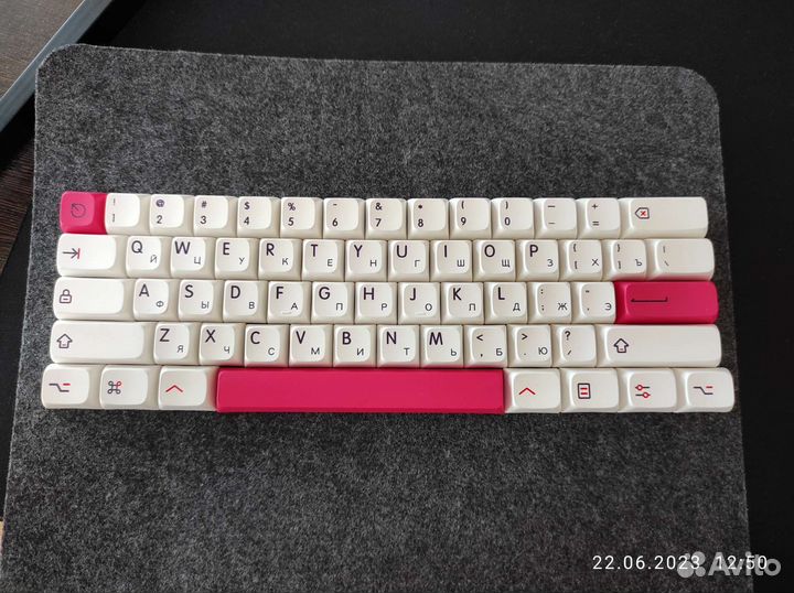 XDA Кейкапы для TKL клавиатуры с кириллицей