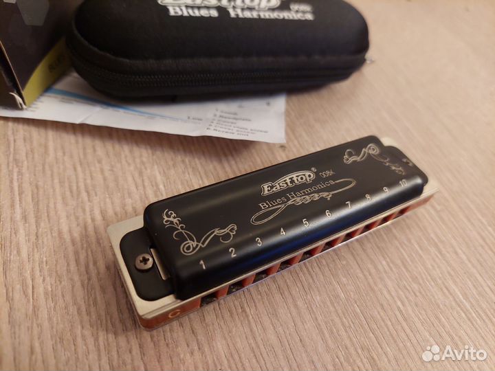 Губная гармошка Easttop t008k C