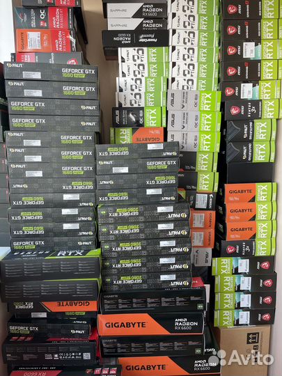 Видеокарты RTX3050/3060/4070Ti/3090Ti/4080/4090