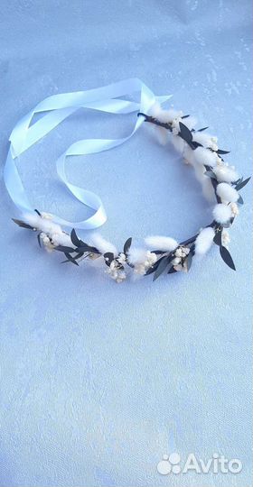 Венок из сухоцветов