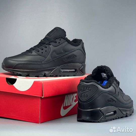 Кроссовки Nike Air Max 90 Зима с Мехом