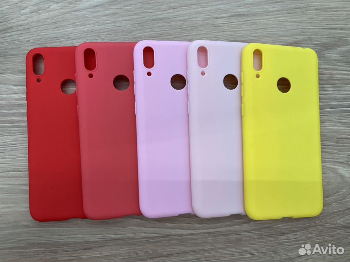 Чехол силиконовый на Huawei Y7 2019