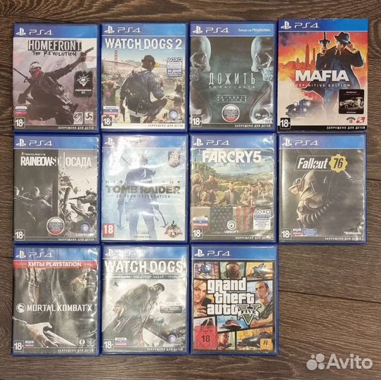 Игры для ps4