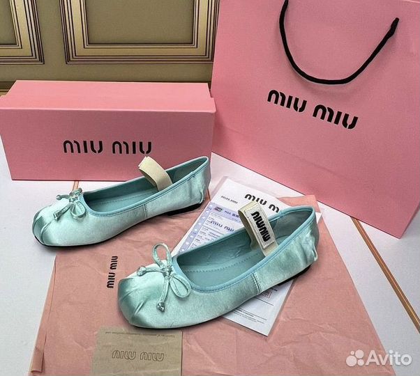 Балетки Miu Miu р.36-40