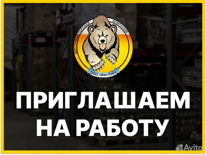 Торговый представитель с л/а