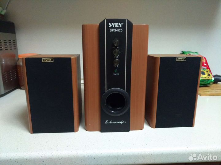 Колонки для компьютера с сабвуфером sven SPS-820