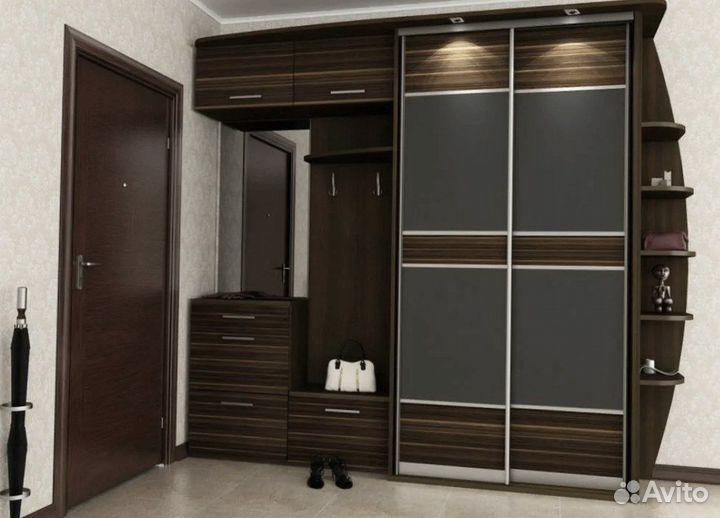 Шкаф в прихожую без посредников