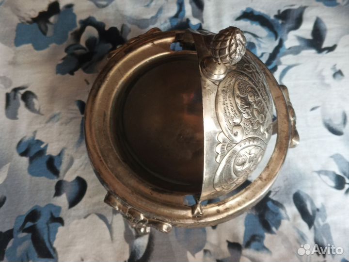 Икорница мельхиор