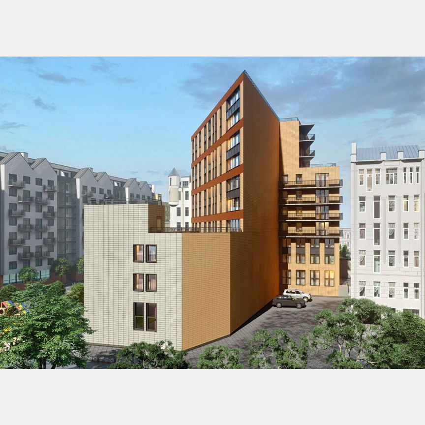 1-к. апартаменты, 79,1 м², 2/10 эт.