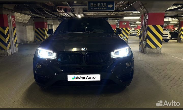 BMW X6 3.0 AT, 2016, 185 200 км