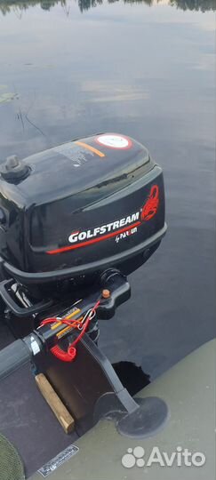 Лодочный мотор golfstream и лодка Pelican 3метра