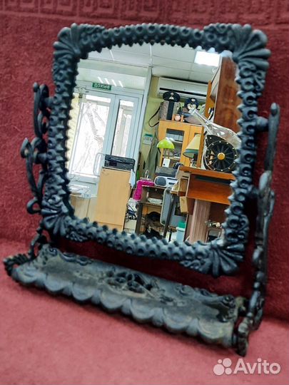 Зеркало настольное. Чугун. Куса. Касли. Литьё СССР