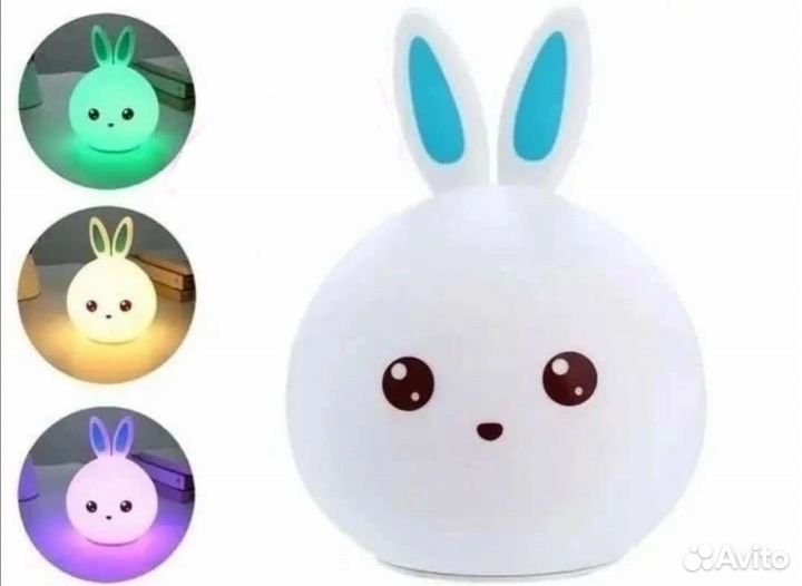 Лампа ночник заяц