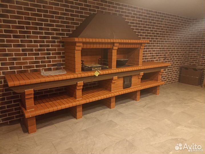 Модульная печь барбекю