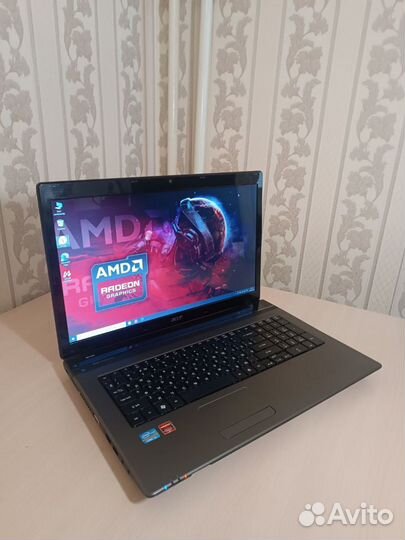 Игровой Acer 17 i5/8/Radeon/SSD/HDD