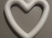 Рамка из пенопласта в виде сердце, d-185 мм