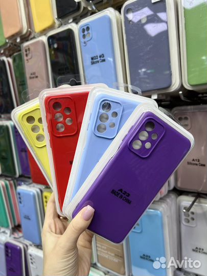 Мобильные аксессуары. Чехлы Silicone cover Android