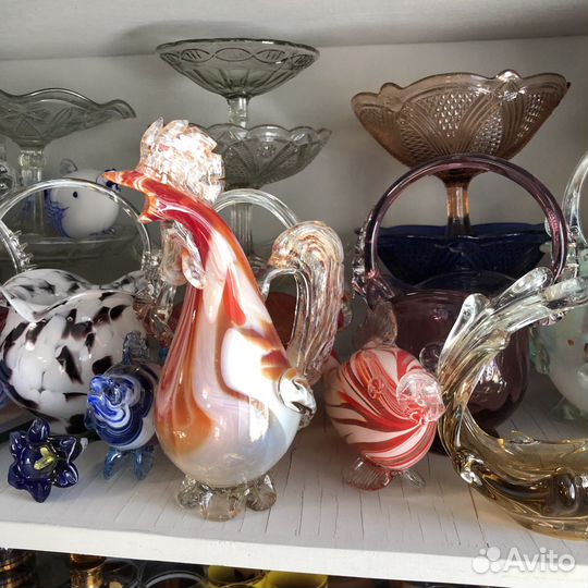 Гутное стекло СССР