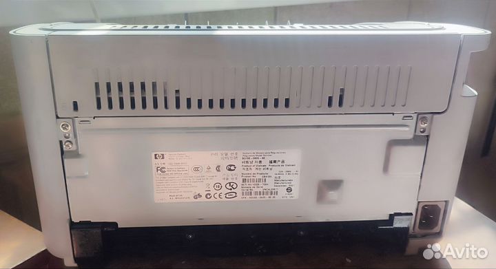 Принтер лазерный HP LaserJet P1005, ч/б, A4