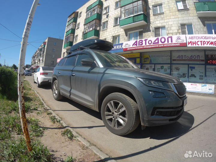 Багажник бокс на крышу Skoda Kodiaq (2017)