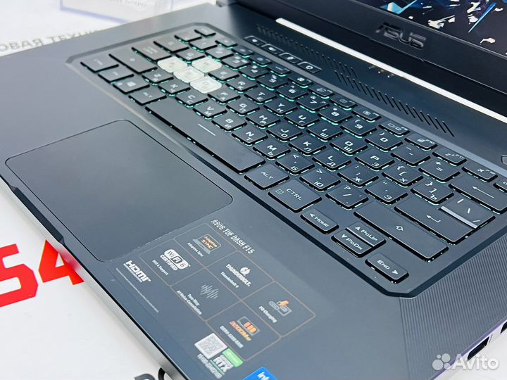 Asus TUF 15.6 IPS 144Hz i5-11300H RTX 3060