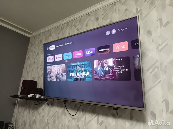 Телевизор 4К Sharp LC-49CUF8472ES