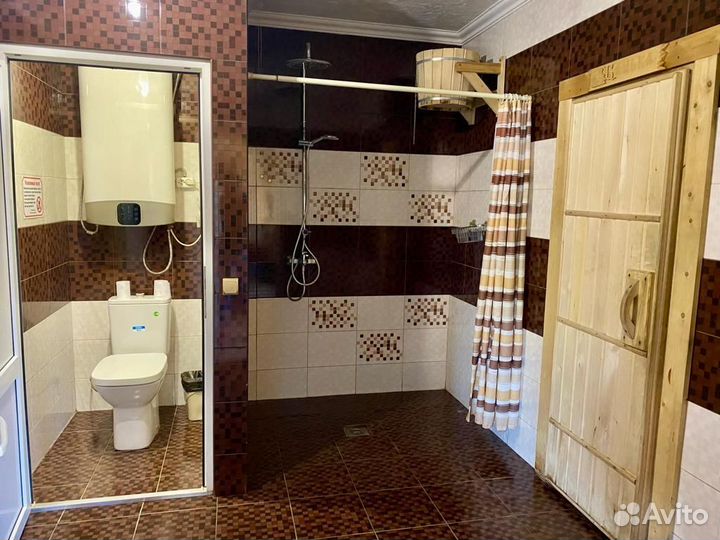 Русская баня на дровах с бассейном