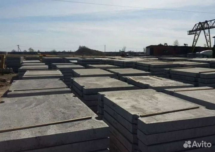 Бетонные плиты дорожные новые 3х1.75 опт