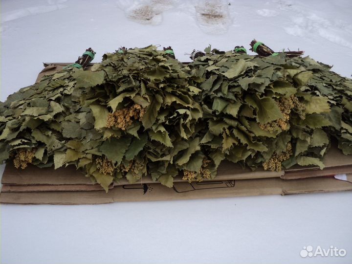Веники берёзовые