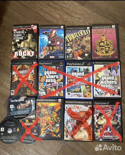 Игры на sony playstation 2 PS2