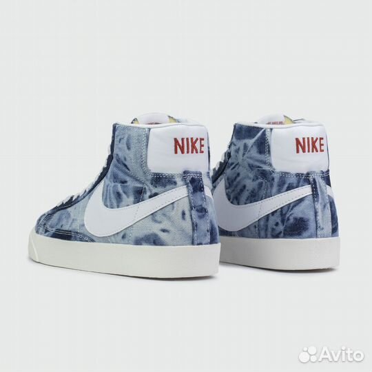 Кроссовки Nike Blazer Mid 77 Washed Denim Blue