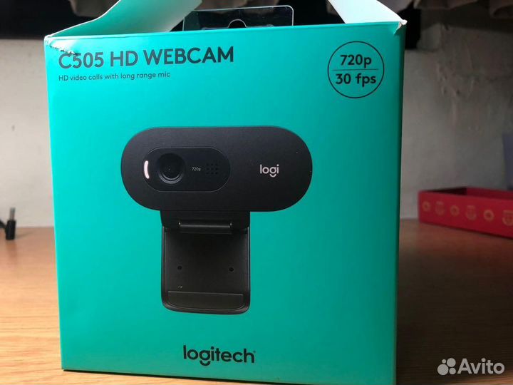 Веб камера Logitech C505 HD Webcam