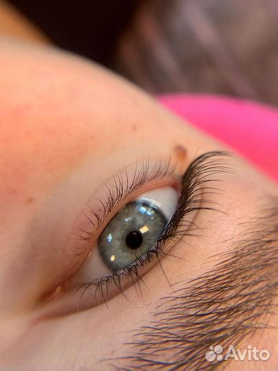 Наращивание ресниц модель