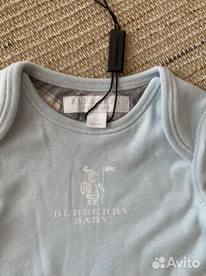 Слип боди 62 см burberry