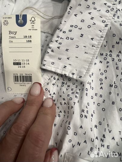OVS рубашка 11/12 лет