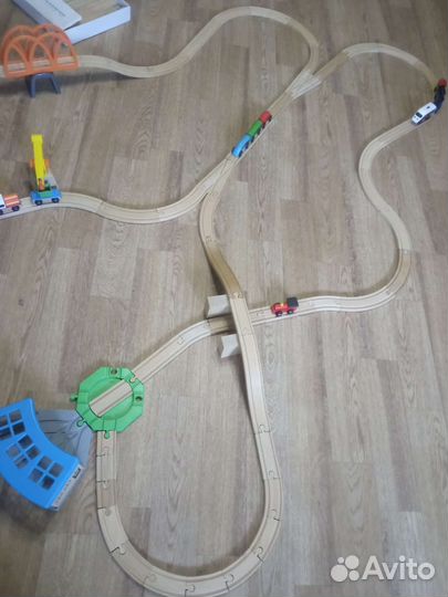 Деревянная железная дорога IKEA