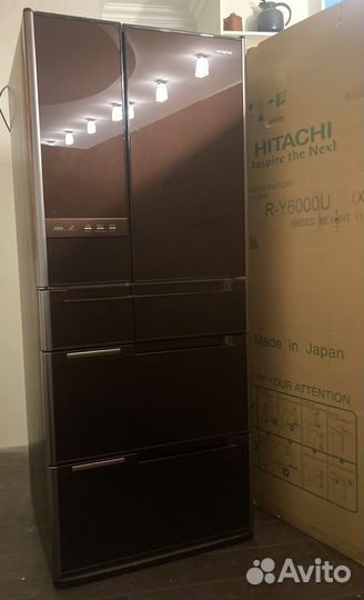 Холодильник Hitachi R-Y6000U XTновый