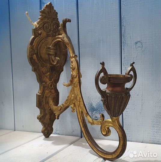 Подсвечники бронза, латунь