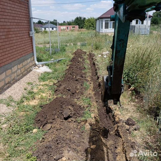 Услуги мини экскаватора