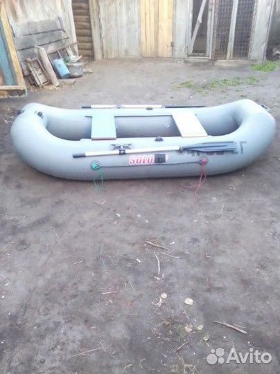Лодка надувная двухместная
