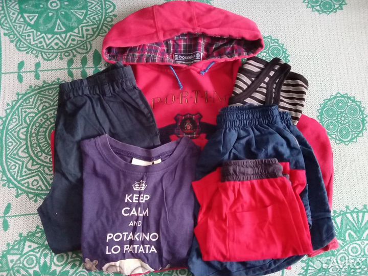 Детские вещи на мальчика пакетом