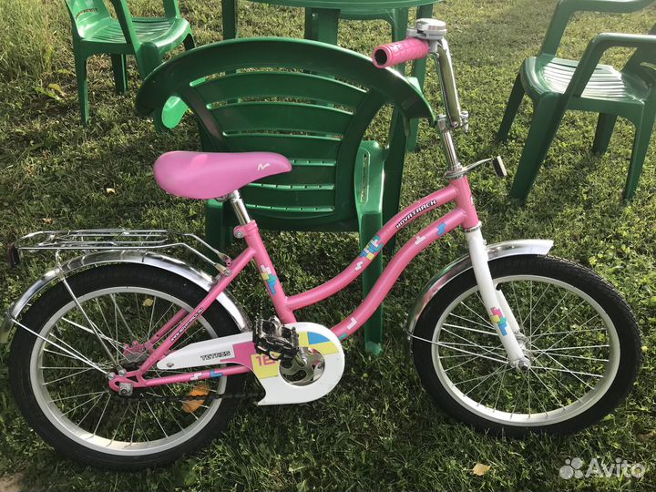 Велосипед tetris 18” детский с корзиной