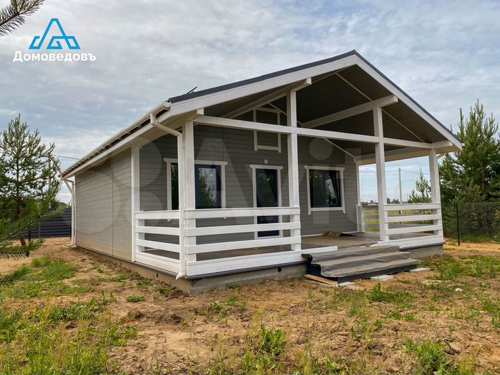 Дом 80 м² на участке 6 сот.