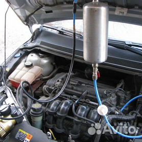 Промывка инжектора на Форд Фокус - без стоимости жидкости Benzin System Reiniger Арт 3941