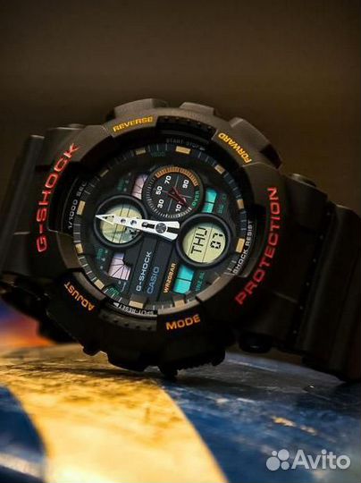 Мужские наручные часы Casio G-Shock GA-140-1A4